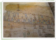 大聖堂のフレスコ画
