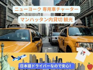 ニューヨーク・専用車観光 バン・日本語(定員4-10名)